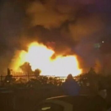 Incendiu violent la un cunoscut restaurant din Iași