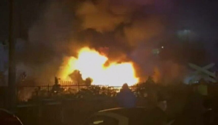 img Incendiu violent la un cunoscut restaurant din Iași