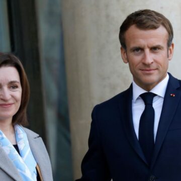 img Emmanuel Macron felicită Maia Sandu pentru realegerea sa în funcția de președintă a Republicii Moldova