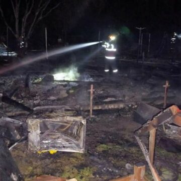 img Incendiu la o pensiune din județul Tulcea