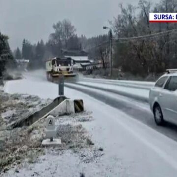 img Iarna se dezlănțuie în România: primul strat de zăpadă la munte
