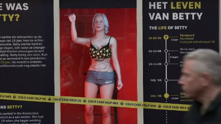 Misterul hologramei lui Bernadette din Cartierul Roșu din Amsterdam