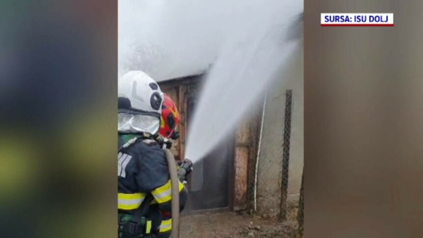 img Tragedie în Dolj: Tânăr imobilizat la pat a murit într-un incendiu
