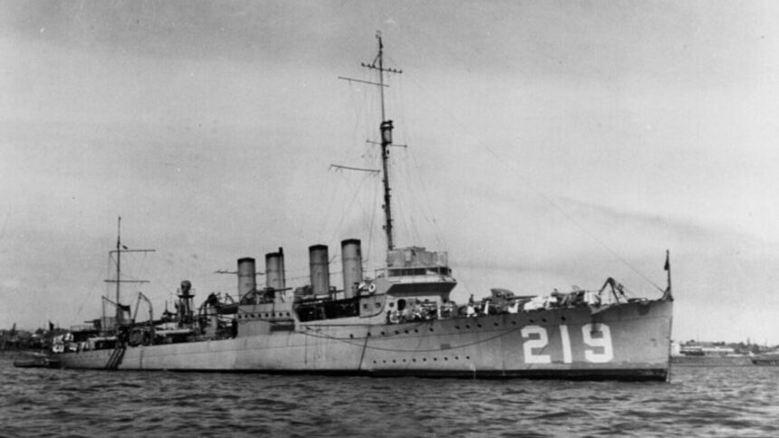 img Descoperirea epavei navei americane USS Edsall