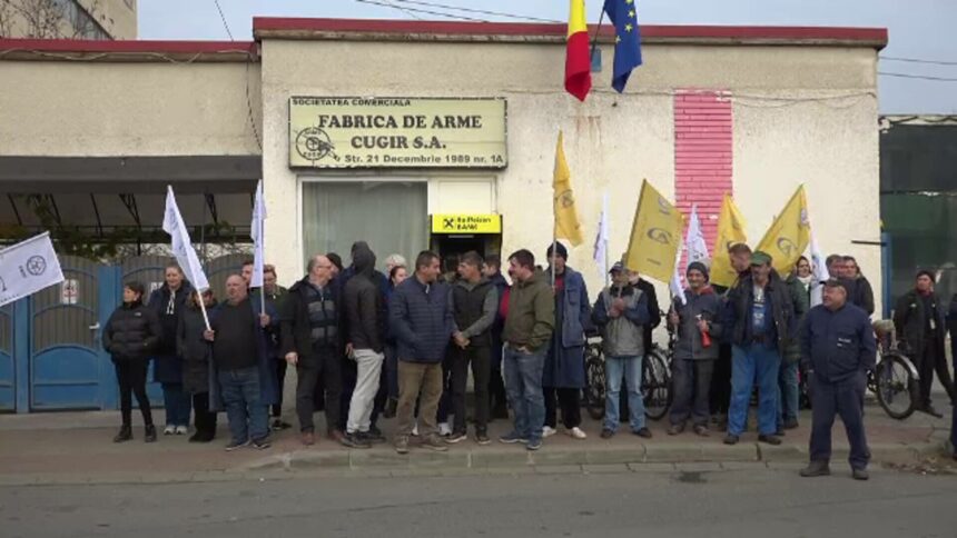 img Situația angajaților Fabricii de Arme din Cugir