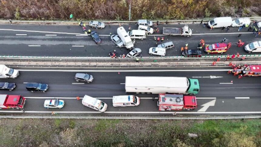Carambolul cu 12 mașini de pe A3: Scene de infarct și mărturii șocante