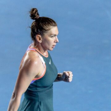 img Simona Halep la World Tennis League