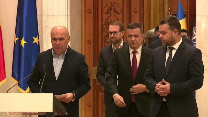 img Coaliția pro-UE formată de PSD, PNL, USR, UDMR și minoritățile naționale