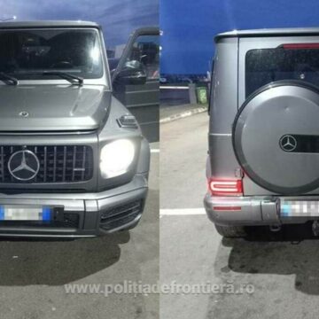 Cetăţean francez prins la frontiera României cu mașină de 200.000 de euro căutată de autoritățile din Italia