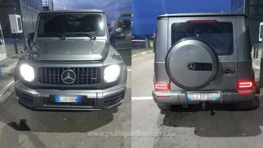 img Cetăţean francez prins la frontiera României cu mașină de 200.000 de euro căutată de autoritățile din Italia