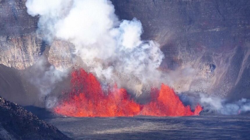Erupția vulcanului Kilauea din Hawaii
