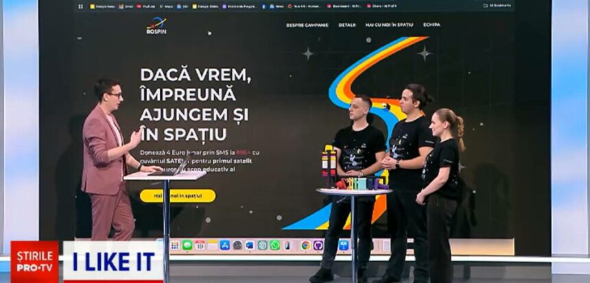 img Inițiativa ROSPIN – Trimiterea unui satelit în orbita joasă a Pământului