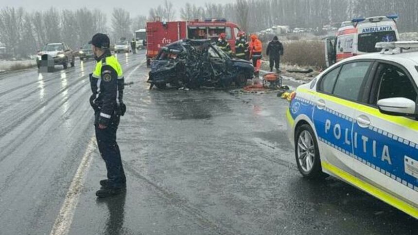 img Accident grav în Vrancea: o persoană a murit și mai multe sunt rănite