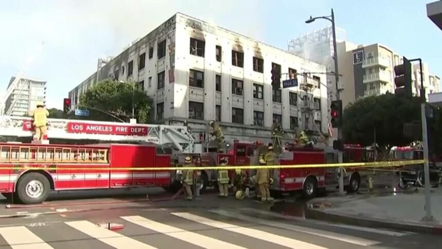 img Incendiu la Hotelul Morrison din Los Angeles
