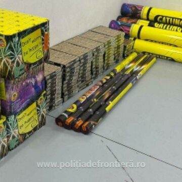 img Șoferul care a încercat să introducă ilegal peste 1.300 articole pirotehnice în România