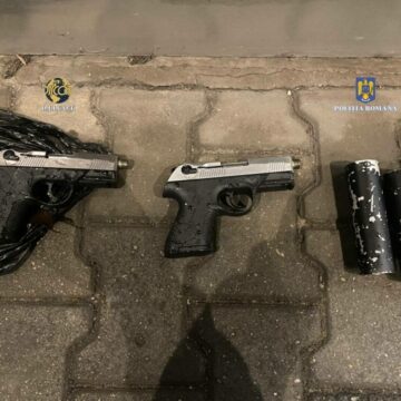 img Cetățean turc înarmat prins lângă București