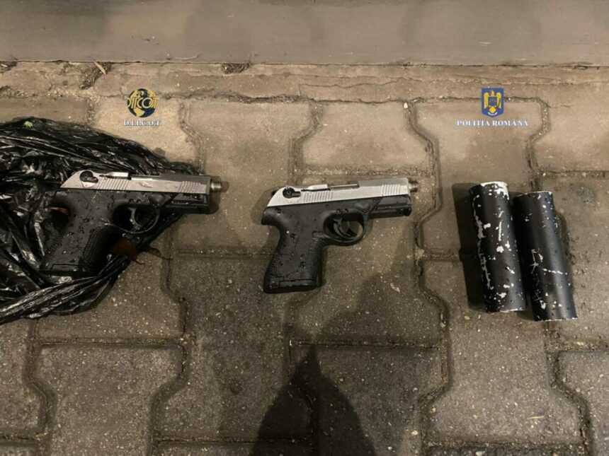 img Cetățean turc înarmat prins lângă București