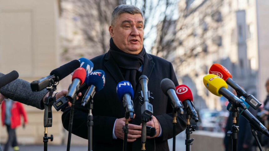 img Zoran Milanovic reales în funcția de Președinte al Croației