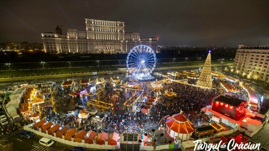 img Târgul de Crăciun din Piața Constituției – atmosferă festivă și bunătăți tradiționale