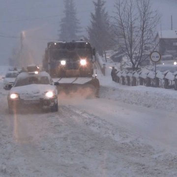 Județul Maramureș acoperit de zăpadă: Măsuri de urgență luate de autorități