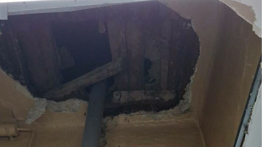 img Prăbușirea unui tavan la Maternitatea Odobescu din Timișoara