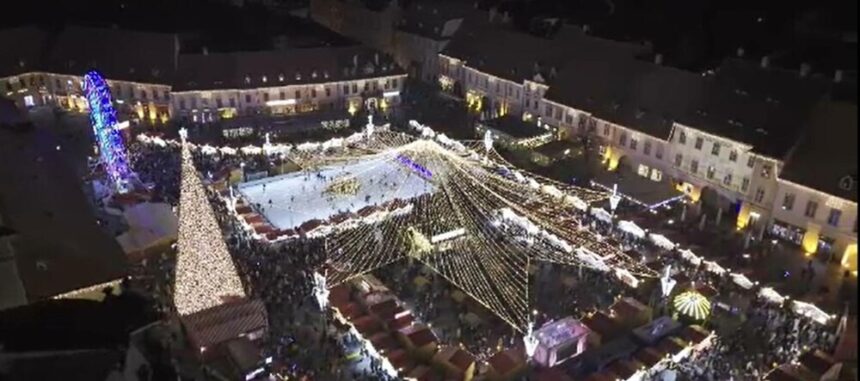 img O altfel de iarnă: Patinoarele mobile devin o nouă atracție pentru români