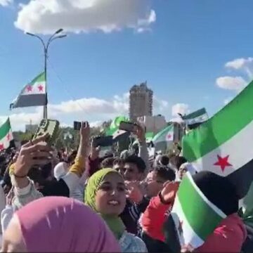 img Sărbătoare în Siria după fuga lui Bashar al-Assad