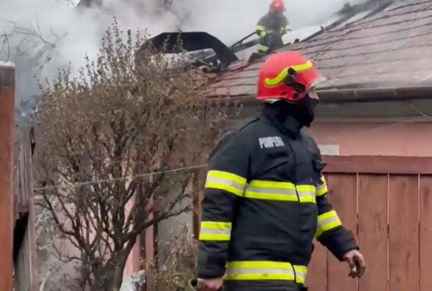 img Incendiu devastator la Cluj-Napoca din cauza unei butelii defecte