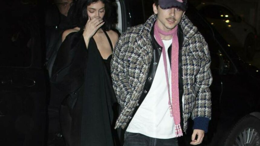 img Timothee Chalamet și Kylie Jenner – apariție rară împreună