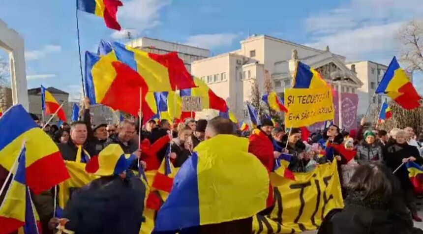 Proteste AUR pentru reluarea turului doi al alegerilor prezidențiale