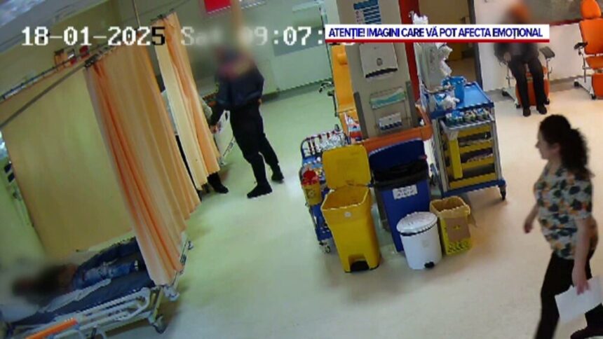 Incident grav la Spitalul din Onești: Un paznic înjunghiat de un pacient beat adus la Urgențe