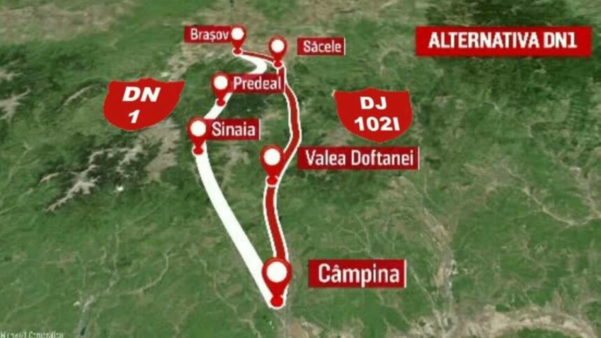 Reabilitarea Drumului Județean 102I Valea Doftanei – Brădet: O alternativă necesară la DN1