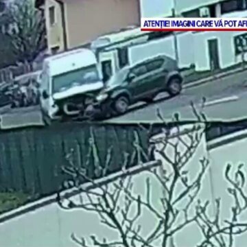 img Accident rutier într-o localitate de lângă Timișoara