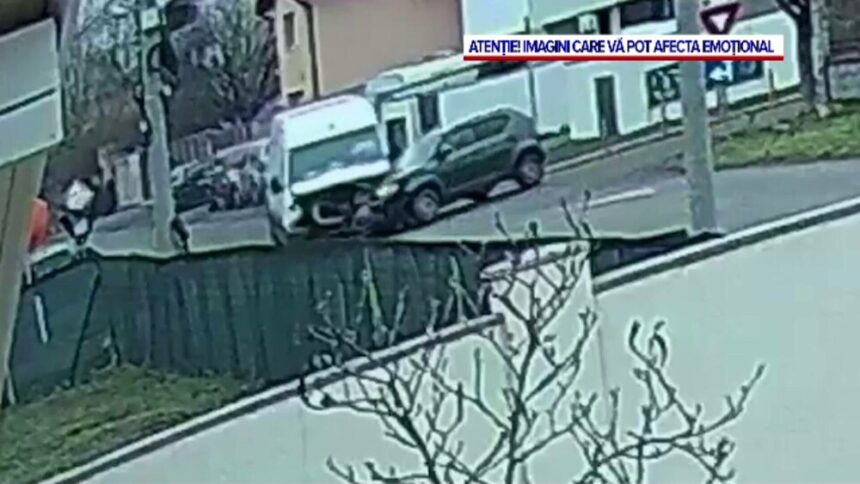 img Accident rutier într-o localitate de lângă Timișoara