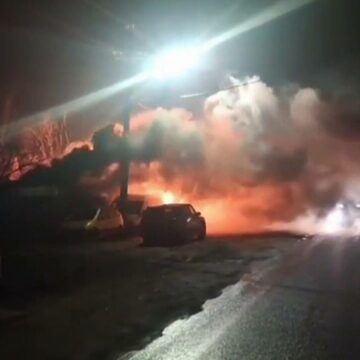 img Incendiu la containerele sinistraților din explozia de la Crevedia