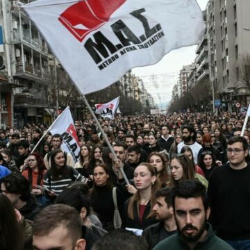 img Proteste în Grecia după catastrofa feroviară din 2023