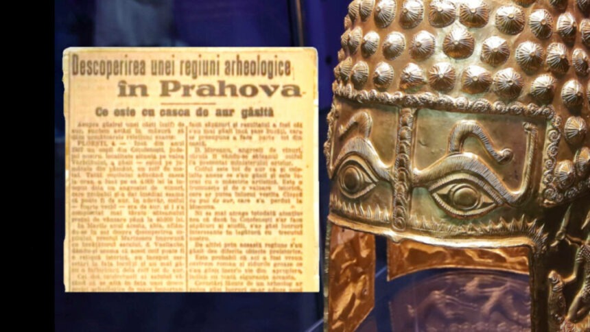 img Povestea fascinantă a Coifului de aur de la Coțofenești