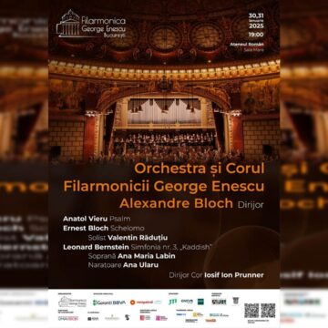 img Concerte de excepție la Filarmonica George Enescu pe 30 și 31 ianuarie