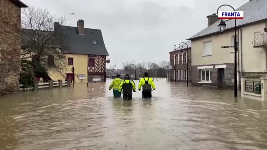 img Vreme extremă în Europa. Inundații severe în Franța, viscol și ninsori puternice în Spania și Italia