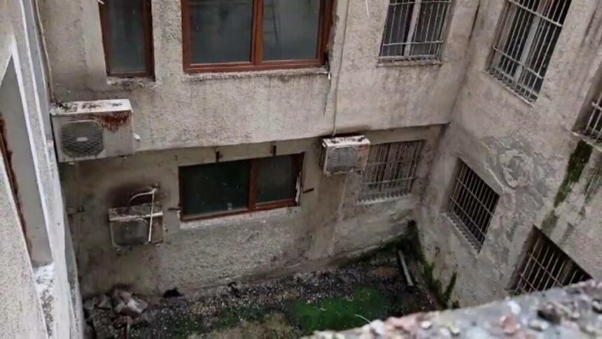 img Bărbat căzut de la etajul patru în Timișoara