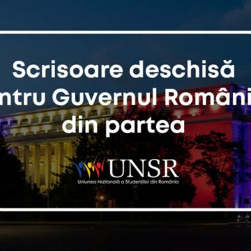 img Uniunea Studenţilor din România denunță tratamentul nedrept al guvernanților față de studenți