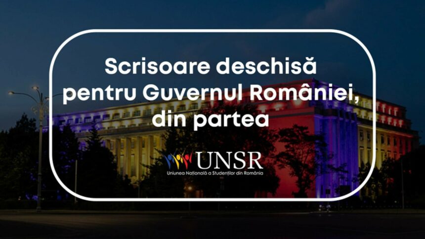 img Uniunea Studenţilor din România denunță tratamentul nedrept al guvernanților față de studenți