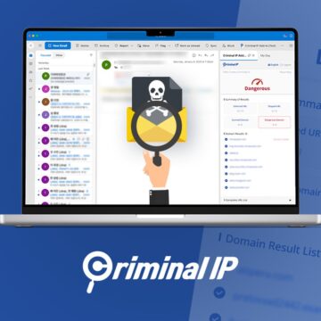 img Detectarea phishing-ului în timp real cu Criminal IP pentru Microsoft Outlook
