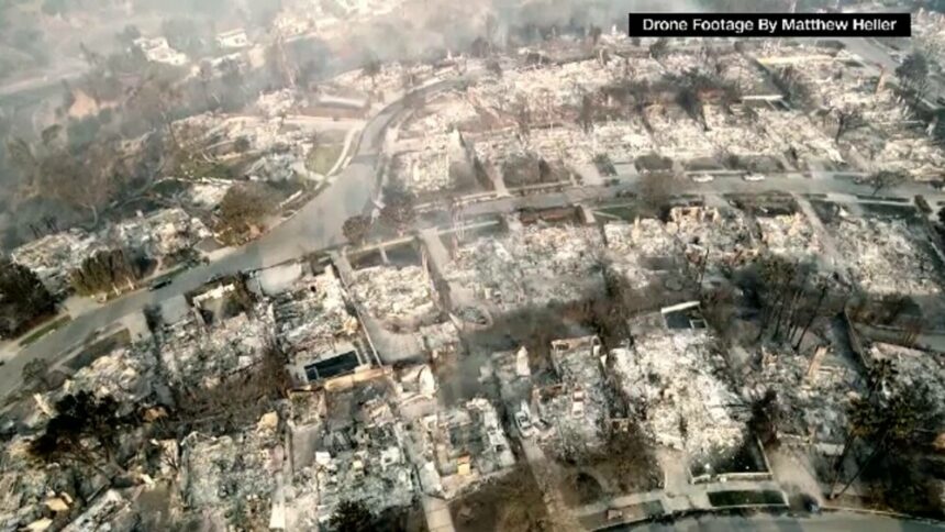 img Incendiile devastatoare din California: 11 oameni au murit iar pagubele depășesc 150 de miliarde