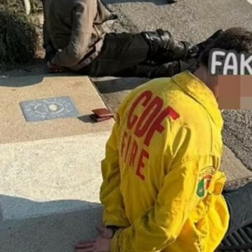 img Hoțul deghizat în pompier care a dat spargerea într-o casă din Malibu