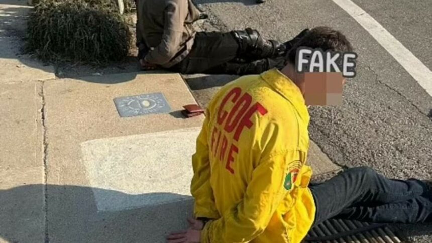 img Hoțul deghizat în pompier care a dat spargerea într-o casă din Malibu