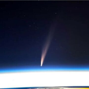 img Cometa rară vizibilă pentru prima dată în 160.000 de ani