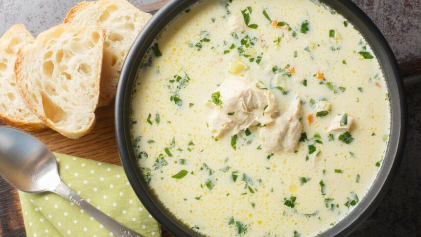 Ciorbă de pui a la grec – rețeta originală