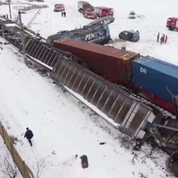 Accidentul feroviar din județul Olt: impact devastator între două trenuri de marfă