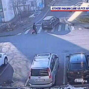 Șofer din Galați a lovit o femeie pe trecerea de pietoni și a fugit